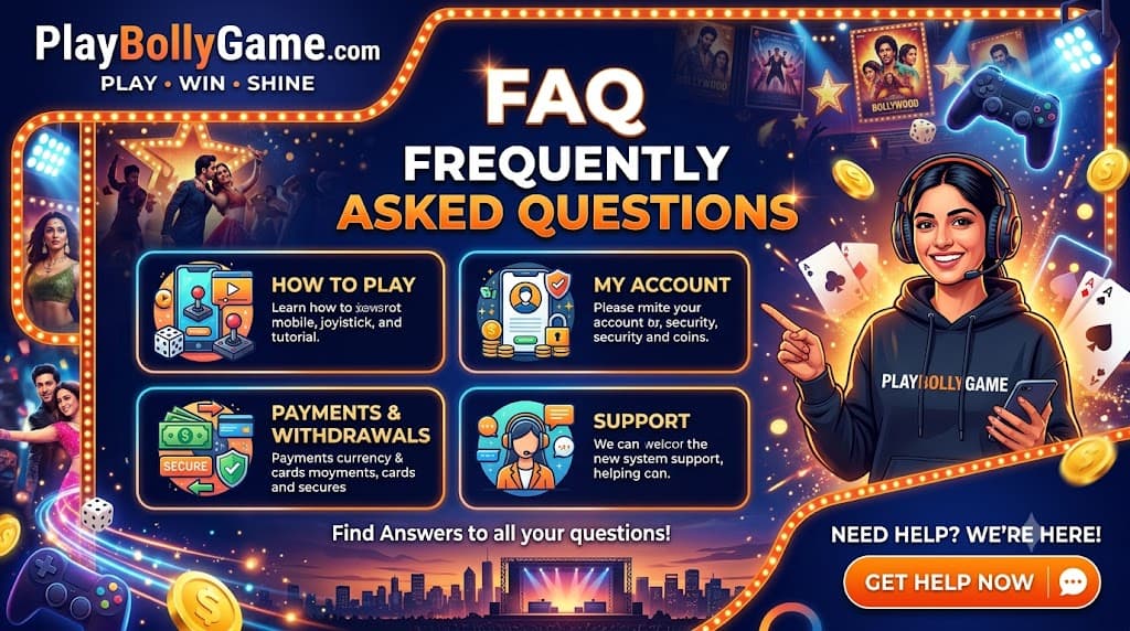 PlayBollyGame FAQ Banner